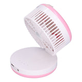 Desktop Humidifying Electric Fan Foldable Water Spray Mist Fan USB Charging for Home Office V1294-YM0901-3113210091311