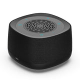 Bluetooth White Noise Machine 14 Sounds Rechargeable Breathing Light Black V1263-JX-5474