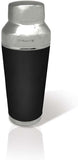 700ml Vin Bouquet Cocktail Shaker Shaker with Strainer in Silver/Black V563-13645