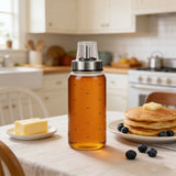 Honey Dispenser, 10ooz/300ml Honey Jar Maple Syrup Dispenser, No Drip Glass Honey' Dispenser Pot for V1192-AZ-W-18053