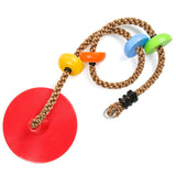 Tree Climbing Swing Rope Hanging Tree Swing, PP/PE, Anti-Slip Discs, Outdoor Adventure Gift. V1232-PSQQ-002