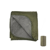 Outdoor Fleece Polyester Camping Blanket Waterproof Thick Portable Picnic Mat Machine Washable-army V1308-DSZKI-497-2