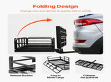 60" x 24" x 14", Hitch Cargo Carrier, 500 lbs Capacity Hitch Cargo Carrier with Anti-Rattle Hitch V952-GZBDPDECKFGZO1MA7V0