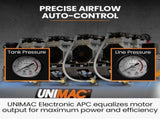 Unimac 150L 4.5HP Ultra-Slient Oil-Free Electric Air Compressor, Long Life Quad Motor, 116PSI V219-TOLACMUM1M5FA