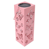 Outdoor Solar Lantern LED Light Automatic On Waterproof Decorative Lamp for Garden Backyard Pink V1294-YM0703-3111230124411