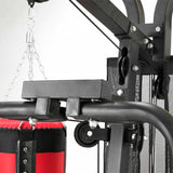 Home Gym Multi Station with Boxing Punching Bag Speed Ball Powertrain HGS-4610-045