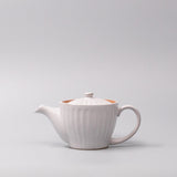 Teapot 480ml Speckled White Ridge Glaze V637-C0883