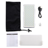 Pocket Led Studio Light For Vlogging & Photography - 180 Leds Oled Display Cold Shoe Mount - Canon / PRL-4190ACD