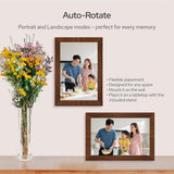 10.1 Inch Digital Picture Frame - 1280 * 800 HD WiFi Enabled with Load from Phone Capability, 32GB V498-DIGITALFRAMEDW
