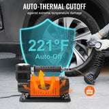 12V Air Compressor Heavy Duty 150PSI Offroad Air Compressor Portable Truck Tire Inflator 6.0CFM Air V952-CZKQ12V150PSIOQUPV9