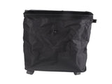 4 Roll Wheels Laundry Basket with Handles Oxford Cloth Storage Bin for Household Sundries Black V1294-YM0521-3117230008012