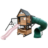 Lifespan Kids Claremont Swing Set & Play Centre with 2.2m Slide V572-LKPC-CLARE-PP