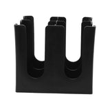 Square 4 Grids Disposable Coffee Cup Dispenser Organizer Plastic Cup and Lid Organizer for V1294-YM0717-3118220187711