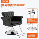 VEVOR Salon Chair, Barber Chair for Hair Stylist, Styling Chair with Heavy Duty Hydraulic Pump, 360&deg; V952-SLYZ3037485Y9L3ETV0