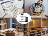 6 Pack C Clamps, 2 Inch Drawer Front Installation Clamp, Heavy Duty Cold Rolled Steel Desk Fixing V1259-DP01-A-989