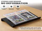 Trading Card Display Riser, Integrated Bending Molding, Raised Edge Guards, for Storing Phone V1369-AZ3-W-12262