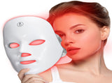 7-Color Facial Light Mask for Home Skincare Rechargeable LED Beauty Device with 270 LEDs, V1107-CS-MRMZBJ