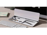 Glass Desktop Buddy Whiteboard Office Writing Desk V63-931831