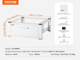 Laundry Pedestal 686mmmW x 366mmH, Washer And Dryer Base Stand Platform Universal Fit 299kg V952-XYJDZDCT2729XCSU3V0
