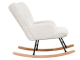 Levede Fleece Rocking Chair CH1130-BG