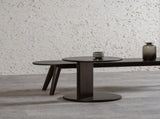 Brentwood Round Solid Timber Lamp Table V199-LT040BWB