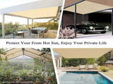 Rectangular Shade Net, Outdoor Lightweight Shade Cloth for Awning Pool Garage, Shade Cloth with V1237-ZY-528-058