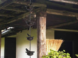 2.4Meter Birds on Cup Mobile Rain Chain for Gutters with Hanger Catcher Chains with V1366-AZ2-W-05435