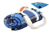 Waterproof Picnic Blanket Beach Outdoor Camping Mat Large Foldable Blue V1308-DSZKI-932-3