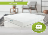 King 30cm Green Tea Memory Foam Mattress Cooling Comfort with CertiPUR-US Certified Foam V63-826481