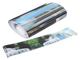 13Pcs/Set Waterfall Scenery Stairs Stickers Steps Renovation Stickers Home Decoration V1294-YM0901-3115210034711
