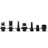 Inflatable Air Pump Adapter Kit,99cm Spiral Hose with 7 Valve Nozzles for SUPs Boats V1369-AZ3-W-14116
