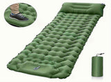 Portable Sleeping Pad, Camping Inflatable Mattress With Pillows, Folding Ultralight Air Cushion For V1308-DSZKI-1058-4