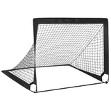 Portable Soccer Goal Net Quick Set-up Training Equipment for Backyard Soccer Black V1308-DSZKI-259-1