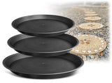 Tutuviw 3 Size Round Stepping Stone Mold,Cement Molds for Concrete,Plastic Concrete Molds for V1189-WXFWAL-20260319-00464