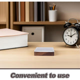 Single Medal Display Storage Box, Wooden Acrylic Rectangular Case V1192-AZ-W-21448