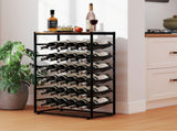 Levede 30 Bottles Wine Rack 6 Tiers Wine Shelves Holder CH1167-AU
