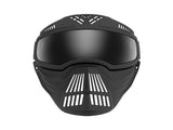 Protective Dog Goggles Full Face Mask with Breathable Muzzle for Medium to Large Dogs, Windproof V1341-ZY-DJ3SF8TE-BLACK