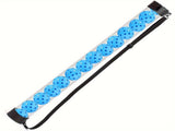 14-Piece Blue 40 Hole Pickleball Balls with Clear Pickleball Ball Retriever Tube for Indoor / V888-ELOSUNG49913
