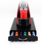 CARLA HOME Coffee Pods Holder Storage Drawer Compatible with 60 Nespresso Pods for Kitchen Storage & LSB-36060