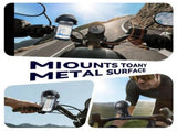 Riding phone mount anti-vibration, anti-loosening, quick release extended arm and sun visor for V1232-MTC-FYSJZJ001