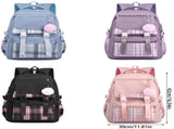 Girls School Student School Bag Outdoor - Youth School Bag - - Pink - Luxury V1188-MS101-03368-1
