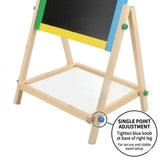 CARLA HOME 2-in-1 Kids Art Easel Chalkboard & Whiteboard V178-36513