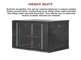 9U Wall Mount Network Server Rack Cabinet Enclosure V63-921121