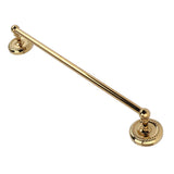 Copper Towel Bar European Style Bathroom Single Bar Towel Rack Bathroom Hanging Rack Titanium V1294-YM0706-3112230064013