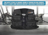 40LBS Weighted Weight Gym Exercise Training Sport Vest V63-766595