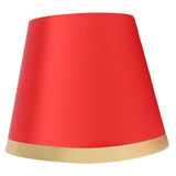Fabric Lamp Shade European Style Modern Lampshade for E27 Table Lamp Floor Light SuppliesPX134 Red V1294-YM0901-3119210143019