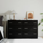 Artiss 6 Chest of Drawers - VEDA Black FURNI-Q-CDR-01-BK-AB