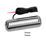 42LED Waterproof 316 Stainless Steel Trim Ring Boat High-Intensity LED Underwater Light Clear Lens V1192-AZ-W-0783