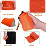 Emergency Sleeping Bag, Waterproof Emergency Sleeping Bags for Survival, 84X36in Sleeping Bag V1189-LWWAL-20260401-05212
