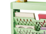 Book Rack Storage Bookshelf Small Storage Bookshelf Bookcase Large Capacity Easy Access for Living V1294-YM0901-3116230016113